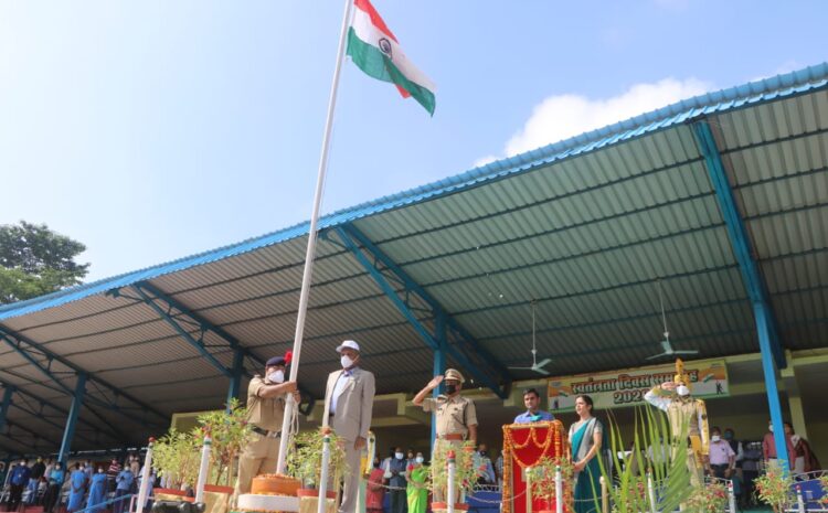  सोनभद्र-: रिहंद परियोजना में सादगी के साथ से मना जश्न-ए-आज़ादी का पर्व