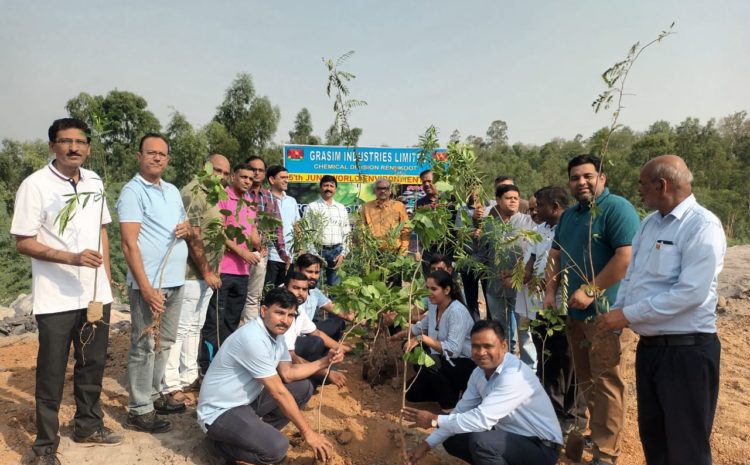  सोनभद्र-: ग्रासिम इंडस्ट्रीज लिमिटेड द्वारा किया गया वृक्षारोपण कार्यक्रम, लगाये गये 101 पौधे