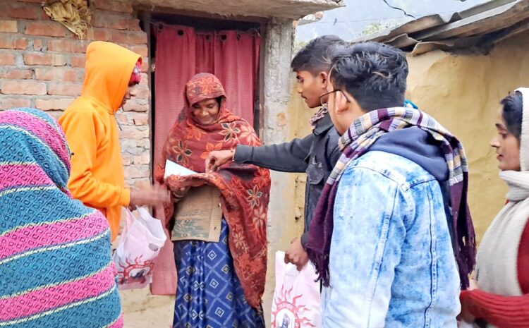  सोनभद्र-: अयोध्या प्राण प्रतिष्ठा निमंत्रण को पूजित अक्षत का घर-घर किया जा रहा वितरण