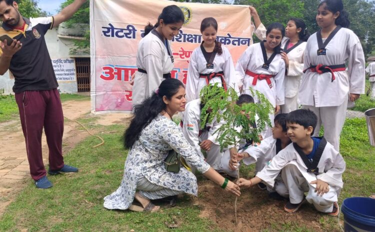  सोनभद्र ताइक्वांडो एसोसिएशन की कलर बेल्ट परीक्षा एवं सम्मान समारोह का आयोजन, कार्यक्रम के बाद हुआ पौधरोपण